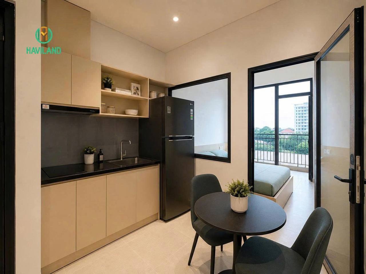1 bedroom new apartment near the beach · 12 500 000 VND