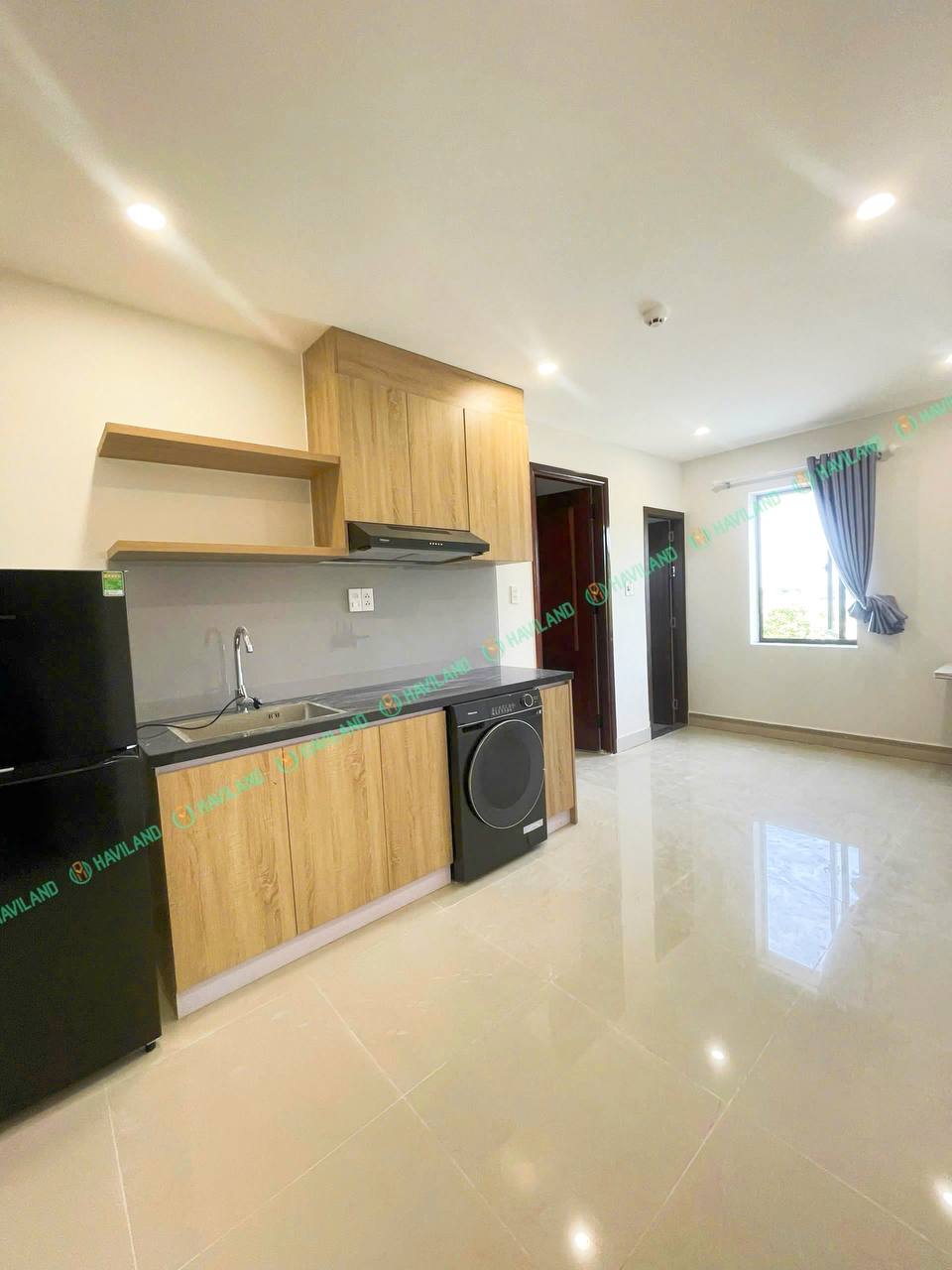 Peaceful 1-Bedroom Apartment with Open View Near the River · 7 000 000 VND